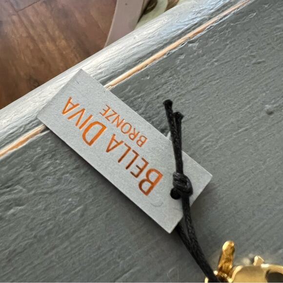 Bella Diva Bronze Thick Chain Necklace NEW - Picture 5 of 7